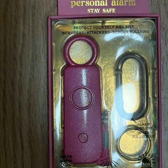 Simply Southern Personal Alarm Keychain - Pink - Picture 1 of 2